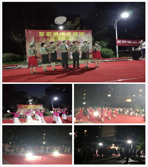 慶八一、軍歌嘹亮唱響英雄城